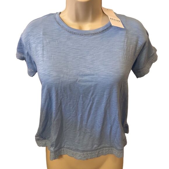 Design History Womens Open Back Blouse Size Small NWT - Picture 2 of 7